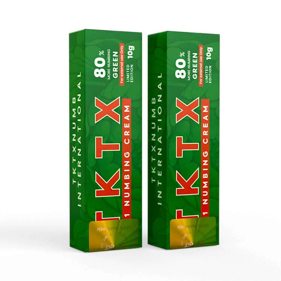 トリートメント TK tktx numbing cream Green 80 | Fast & Long-Lasting Comfort for